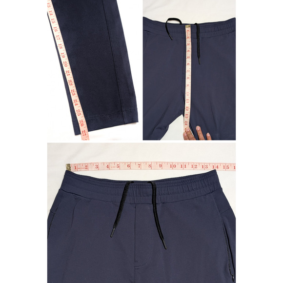 Public Rec Pants Blue All Day Every Day Straight Stretch Zip Pocket Mens 30x32 - Picture 7 of 7